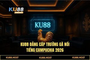 Trường gà nổi tiếng Campuchia: Đỉnh Cao Cá Cược Trực Tiếp 2026 Tại KU88